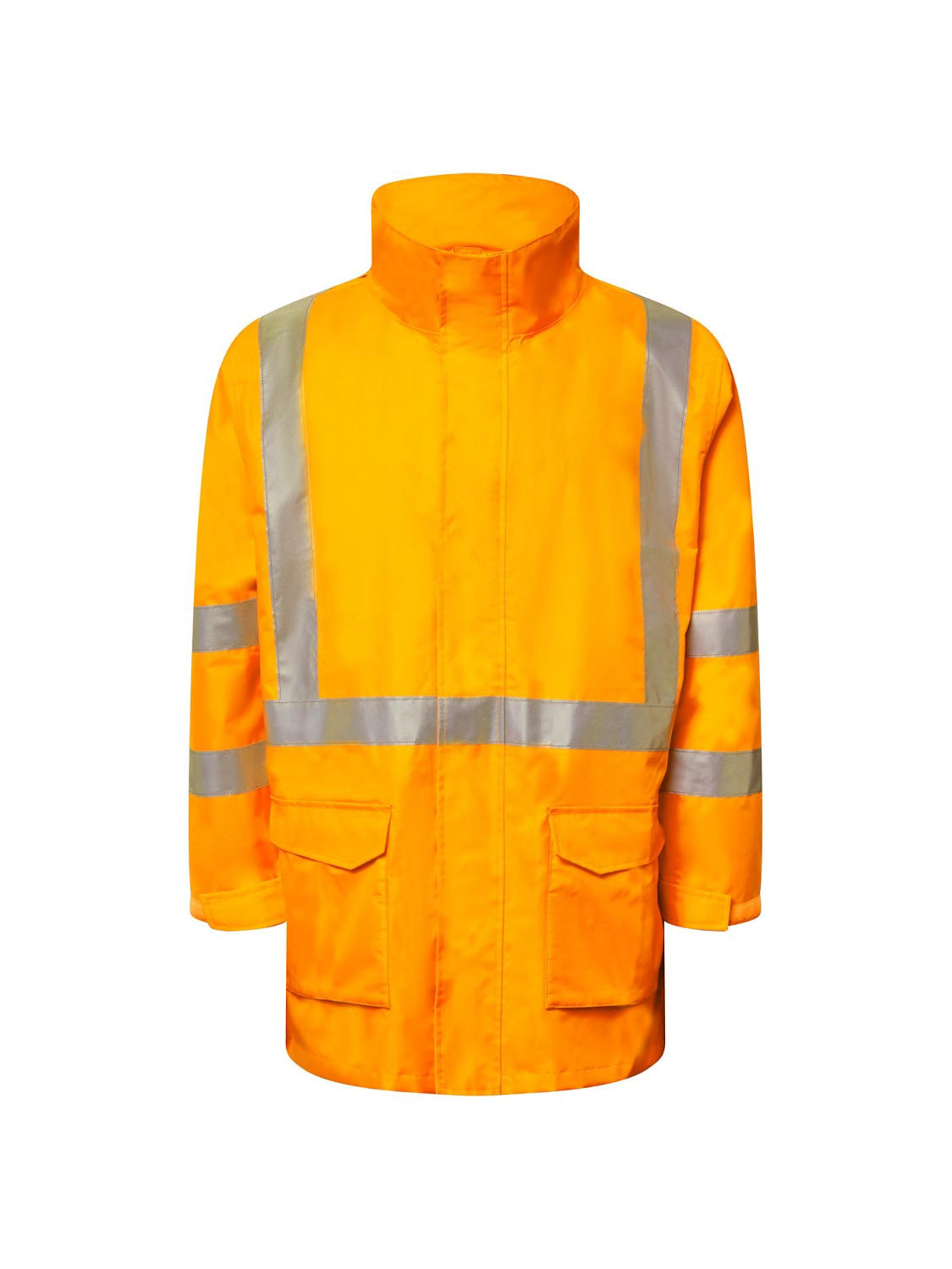 NSW Rail Hi Vis Reflective Jacket with X Pattern Tape