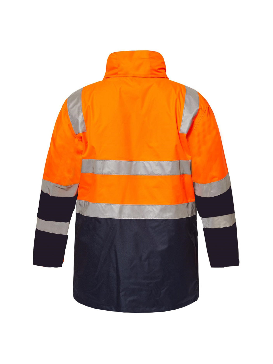 Hi Vis 6 in 1 Two Tone Reflective Jacket with Removable Sleeves