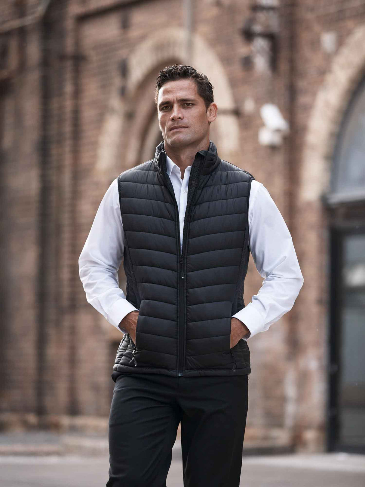 Snowy Mens Vests