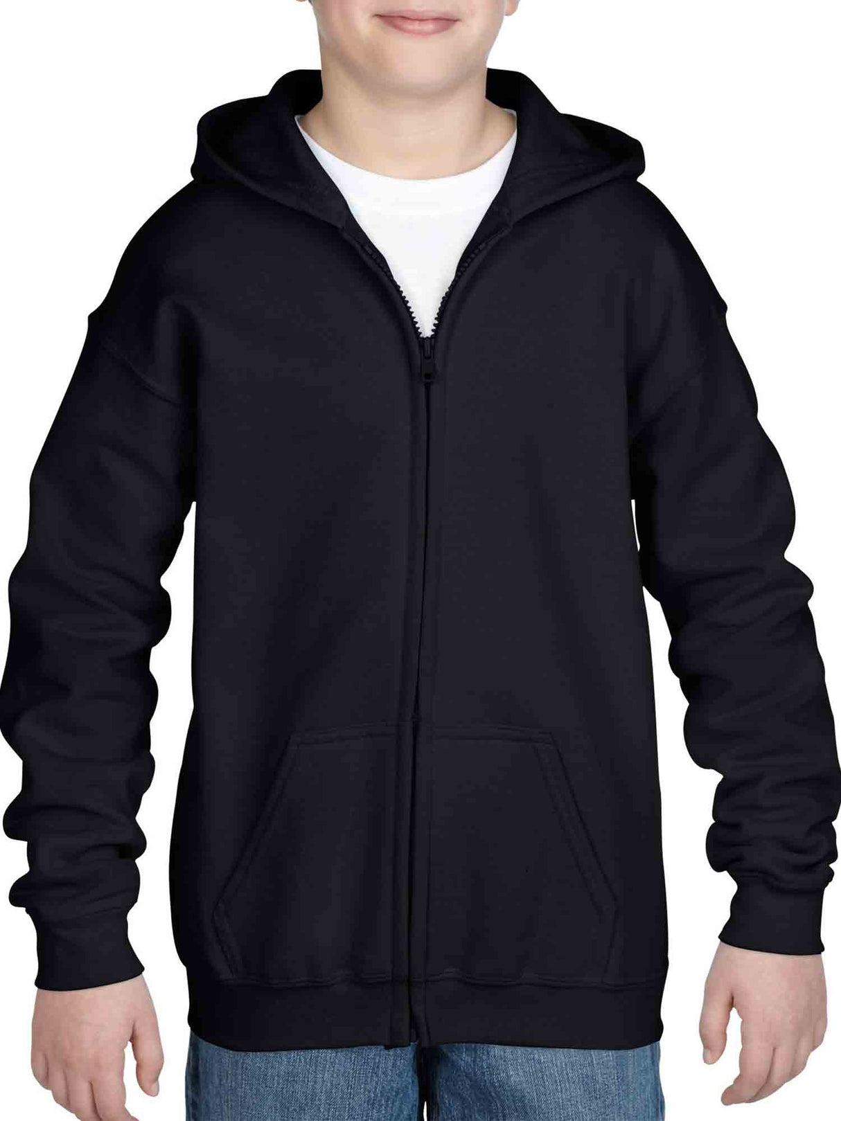 Youth Zip Hooded Sweatshirt