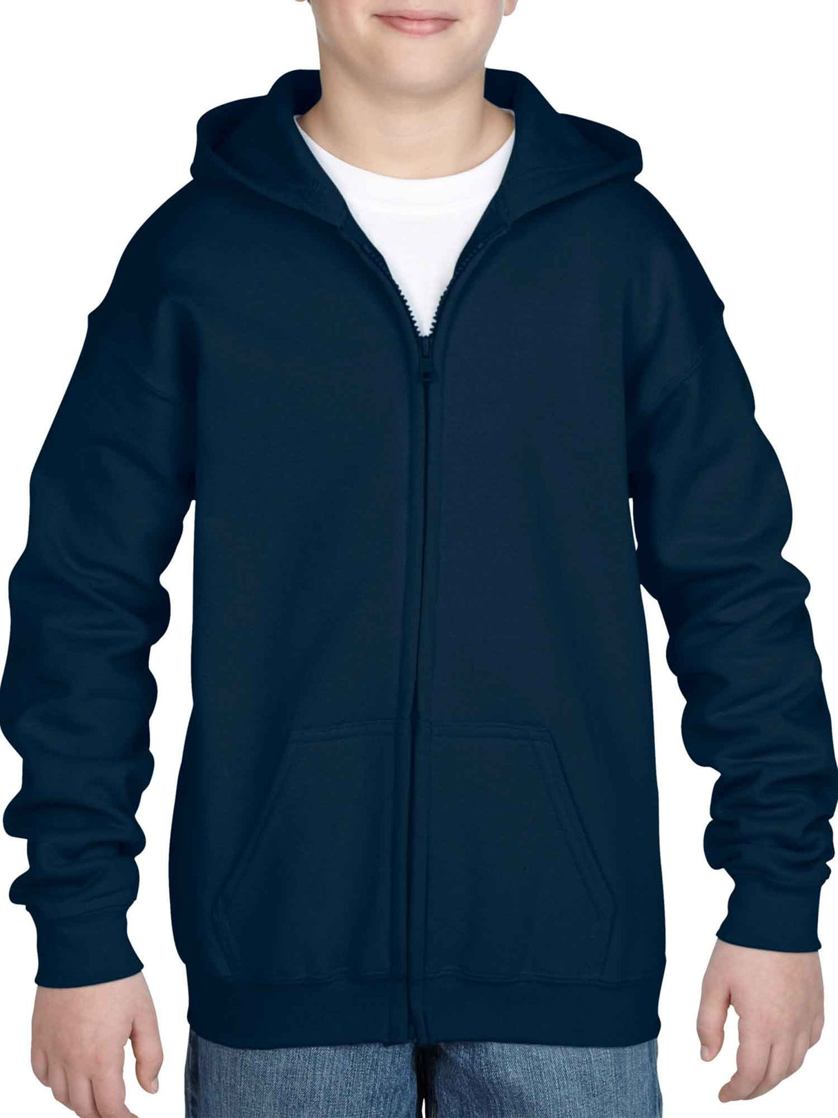 Youth Zip Hooded Sweatshirt