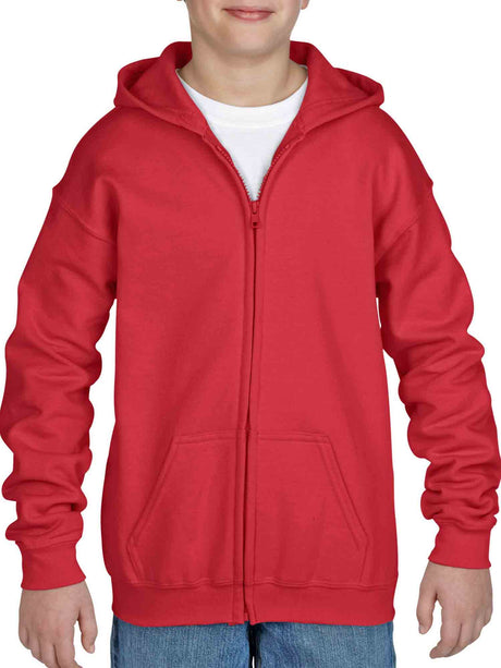 Youth Zip Hooded Sweatshirt