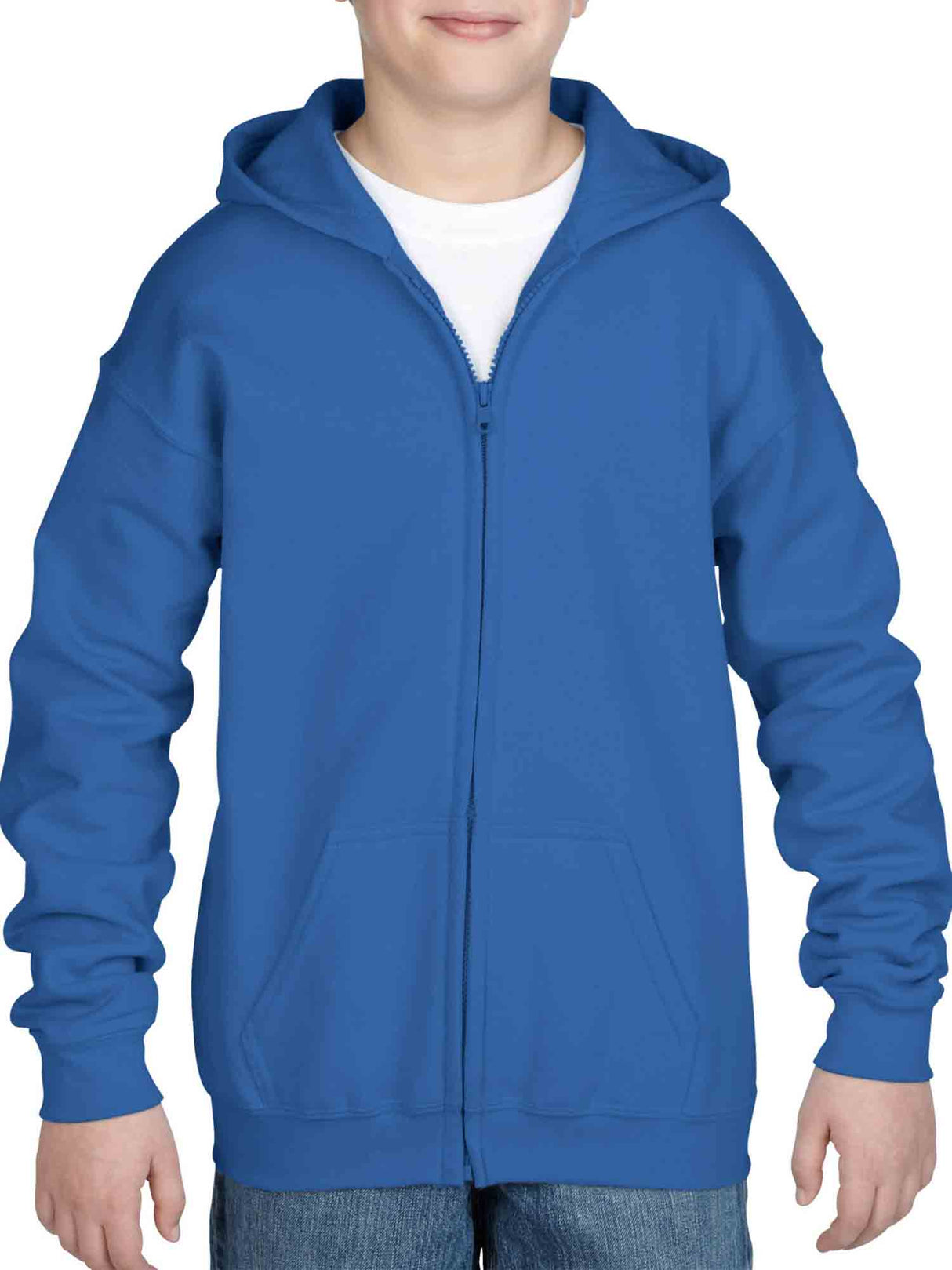 Youth Zip Hooded Sweatshirt