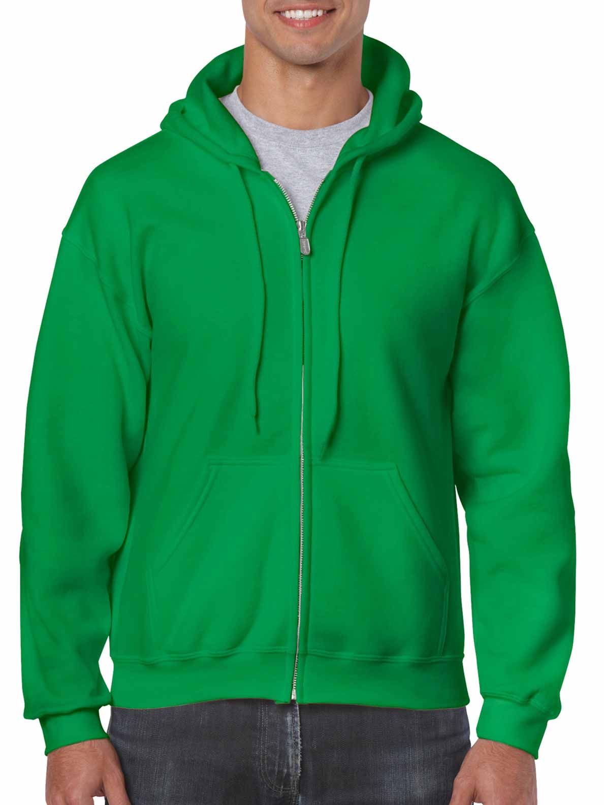 Mens Zip Hooded Sweatshirt