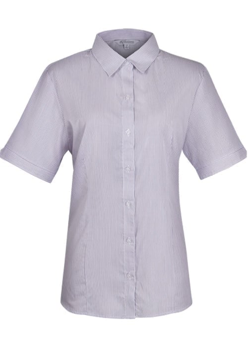 Henley Ladies Short Sleeve Shirt