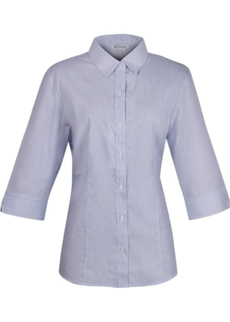 Henley Ladies 3/4 Sleeve Shirt