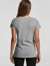 Womens Bevel V-Neck Tee