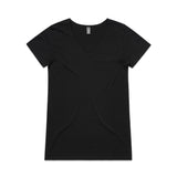 Womens Bevel V-Neck Tee