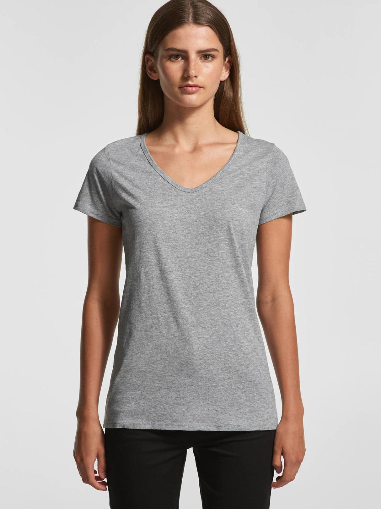 Womens Bevel V-Neck Tee