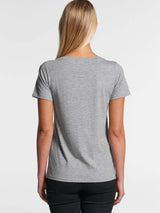 Womens Shallow Scoop Tee