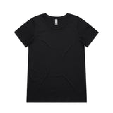 Womens Shallow Scoop Tee