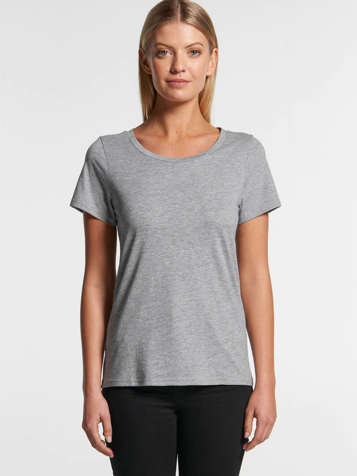 Womens Shallow Scoop Tee