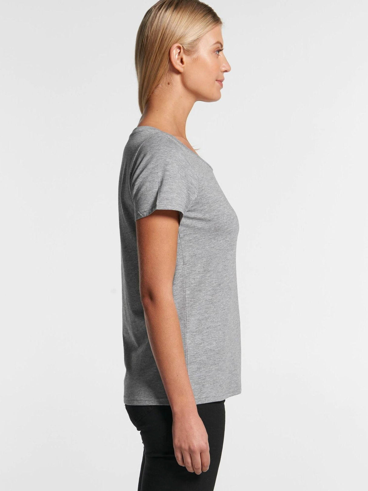 Womens Shallow Scoop Tee