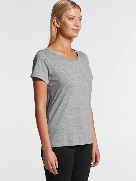 Womens Shallow Scoop Tee