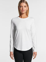 Womens Curve Long Sleeve Tee