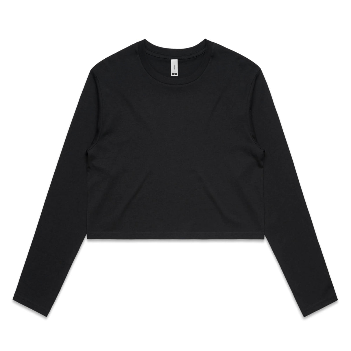 Womens Crop Long Sleeve Tee