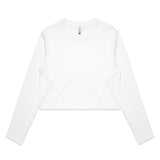 Womens Crop Long Sleeve Tee