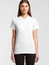 Womens Pique Polo