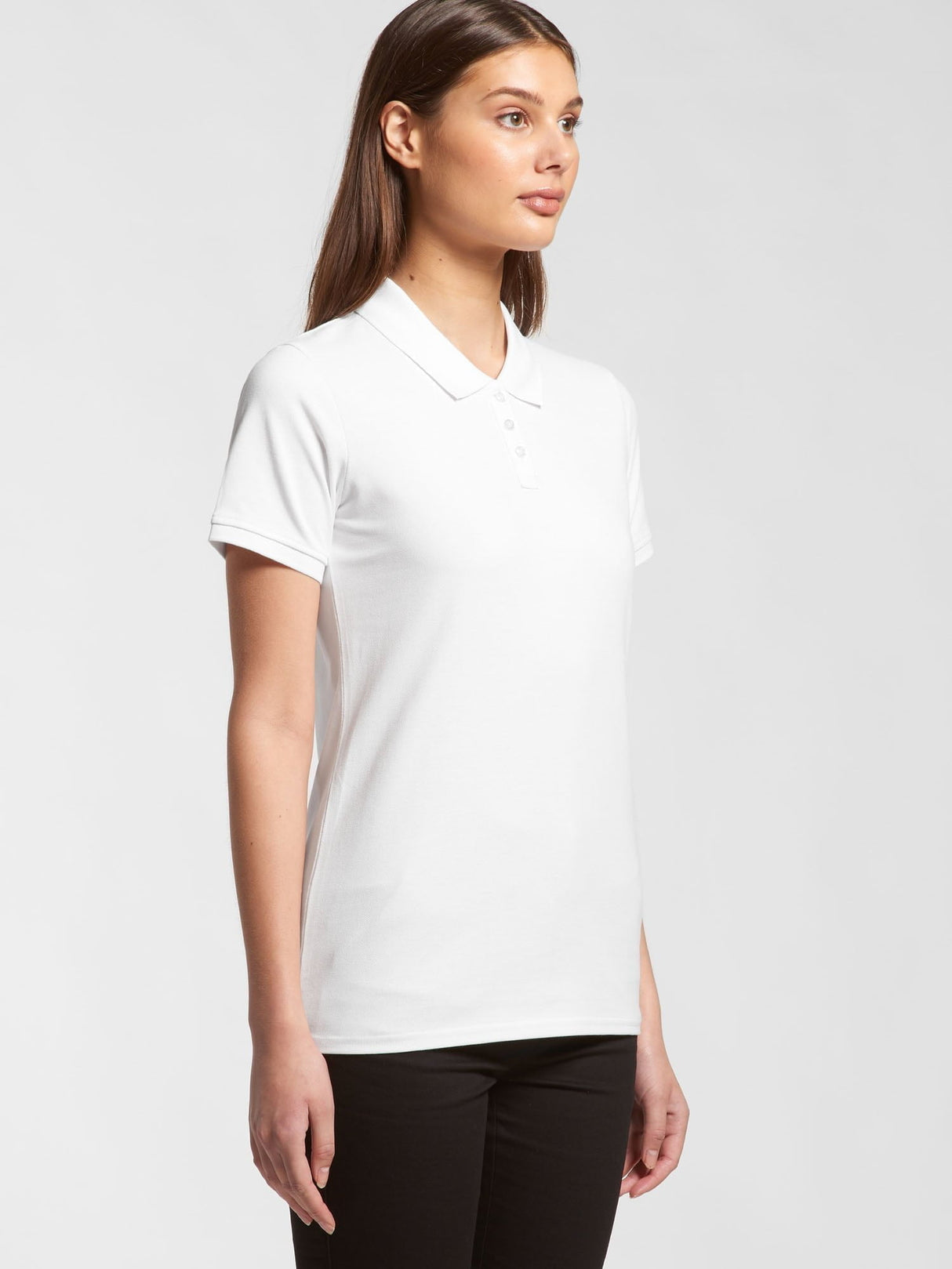 Womens Pique Polo