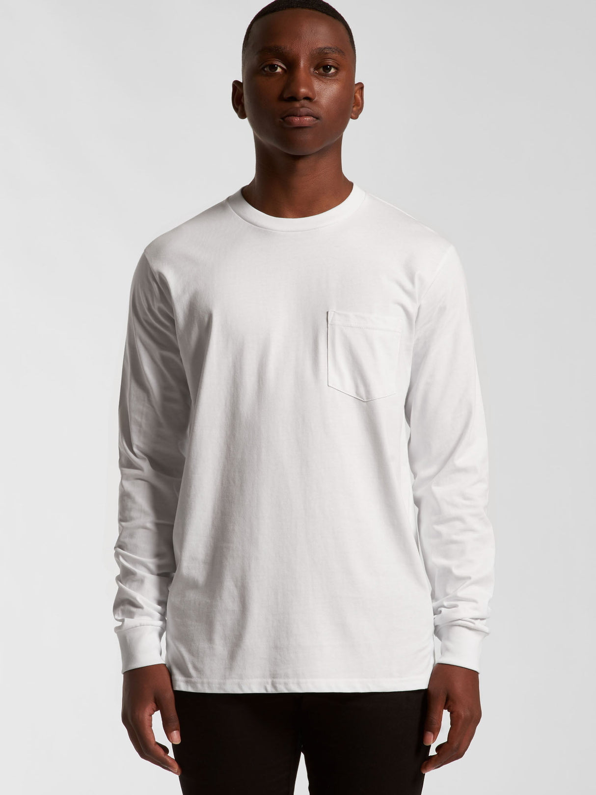 Mens Classic Pocket Long Sleeve Tee