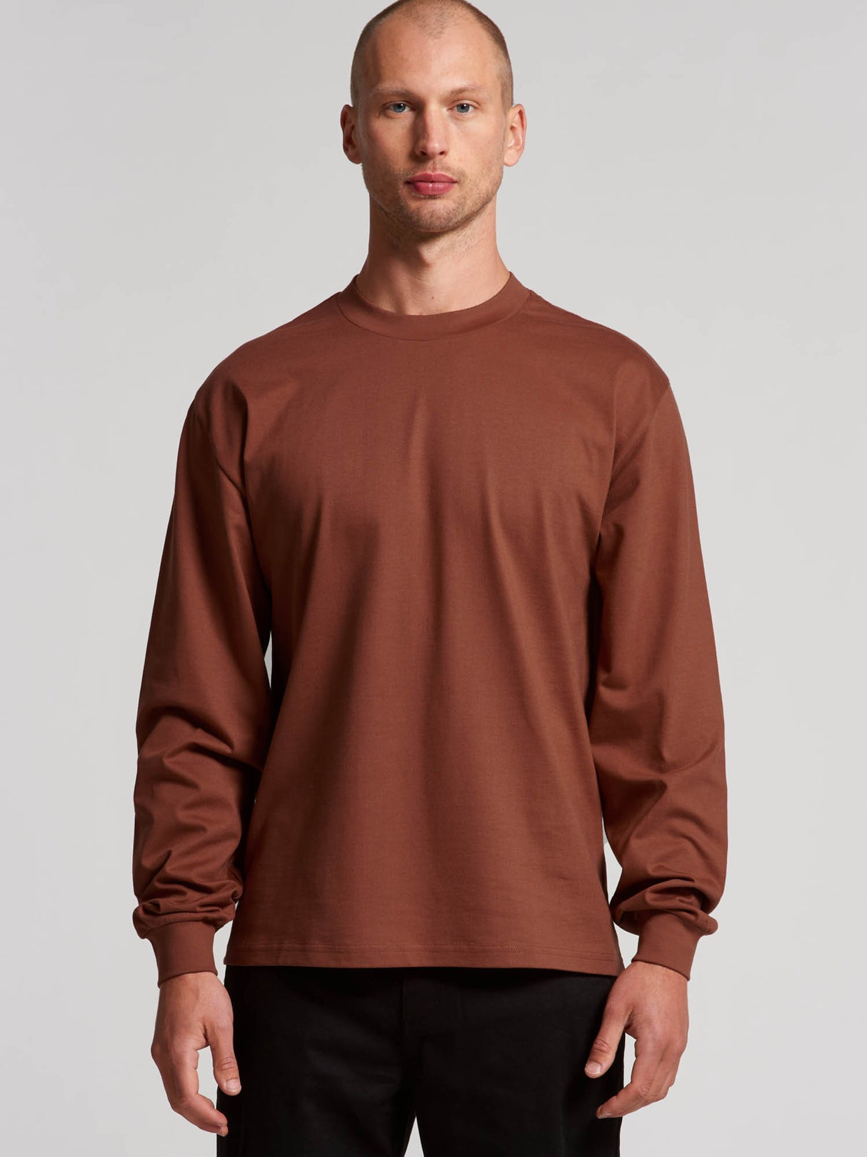 Mens Heavy Long Sleeve Tee