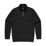 Mens Stencil Half Zip