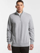 Mens Stencil Half Zip