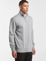 Mens Stencil Half Zip