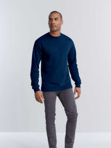 Mens Heavy Cotton Long Sleeve Tee