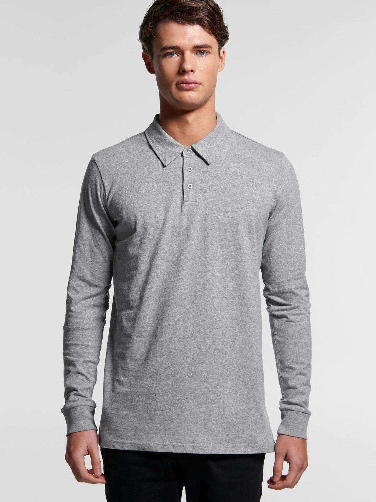 Mens Chad Long Sleeve Polo