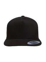 Classic 5 Panel Cotton Twill Snapback Cap