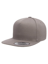 Classic 5 Panel Cotton Twill Snapback Cap