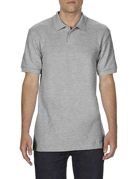 Mens Softstyle Adult Double Pique Polo