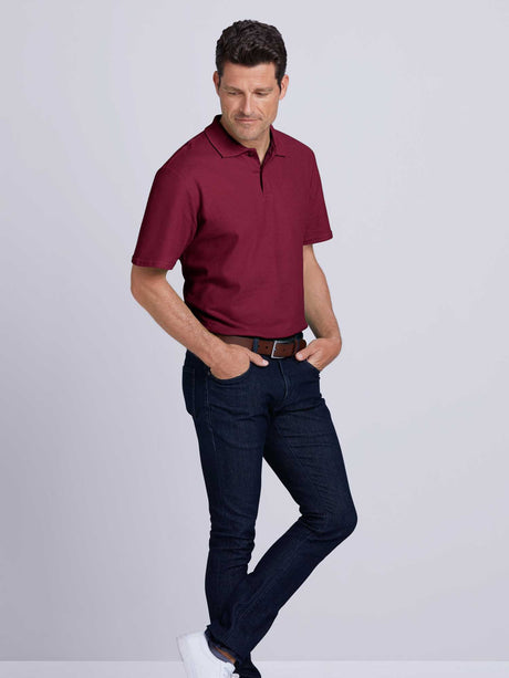 Mens Softstyle Adult Double Pique Polo