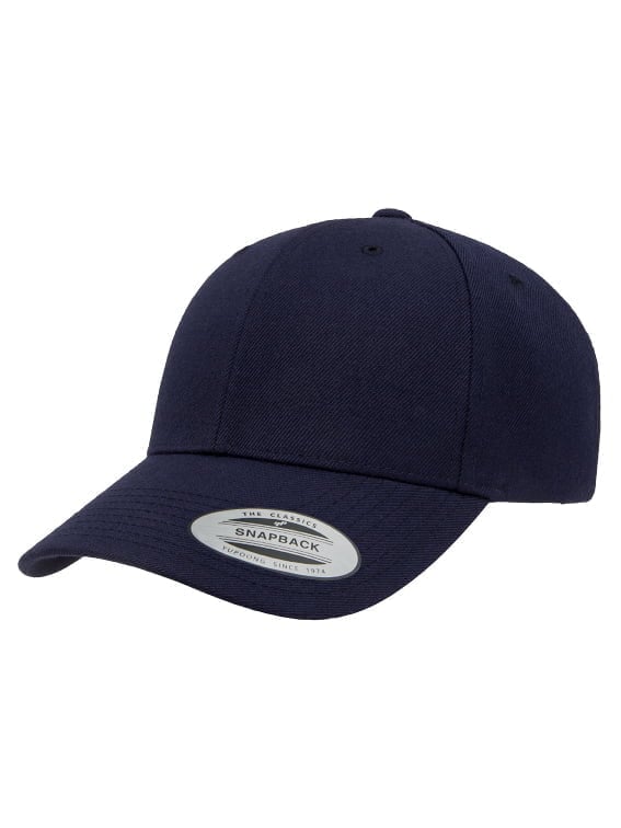 Classic Premium Curved Visor Snapback Cap