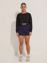 Cropped Crew Neck