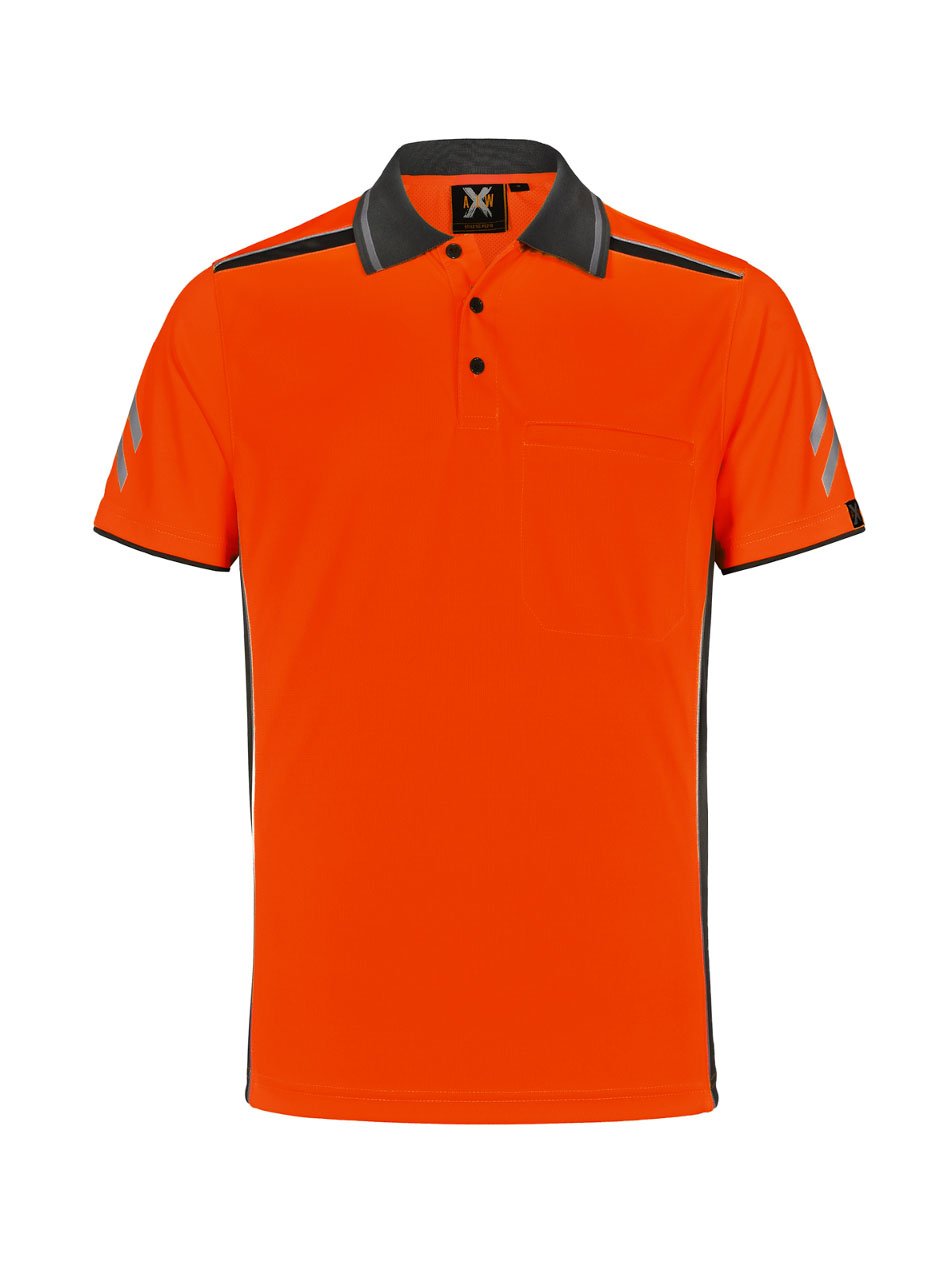 Unisex Hi-Vis CooldDry Vented Polo