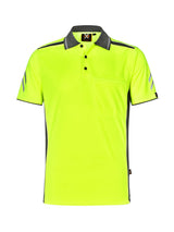 Unisex Hi-Vis CooldDry Vented Polo