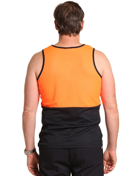 Mens Hi-Vis Safety Singlet