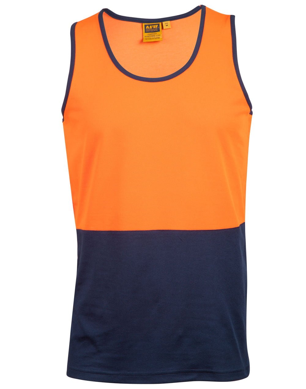 Mens Hi-Vis Safety Singlet