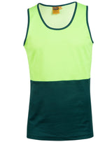 Mens Hi-Vis Safety Singlet