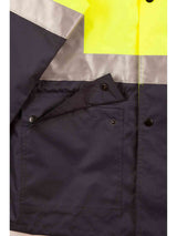 Mens Hi-Vis Jacket With Mesh Lining and Taping