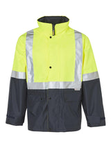 Mens Hi-Vis Jacket With Mesh Lining and Taping