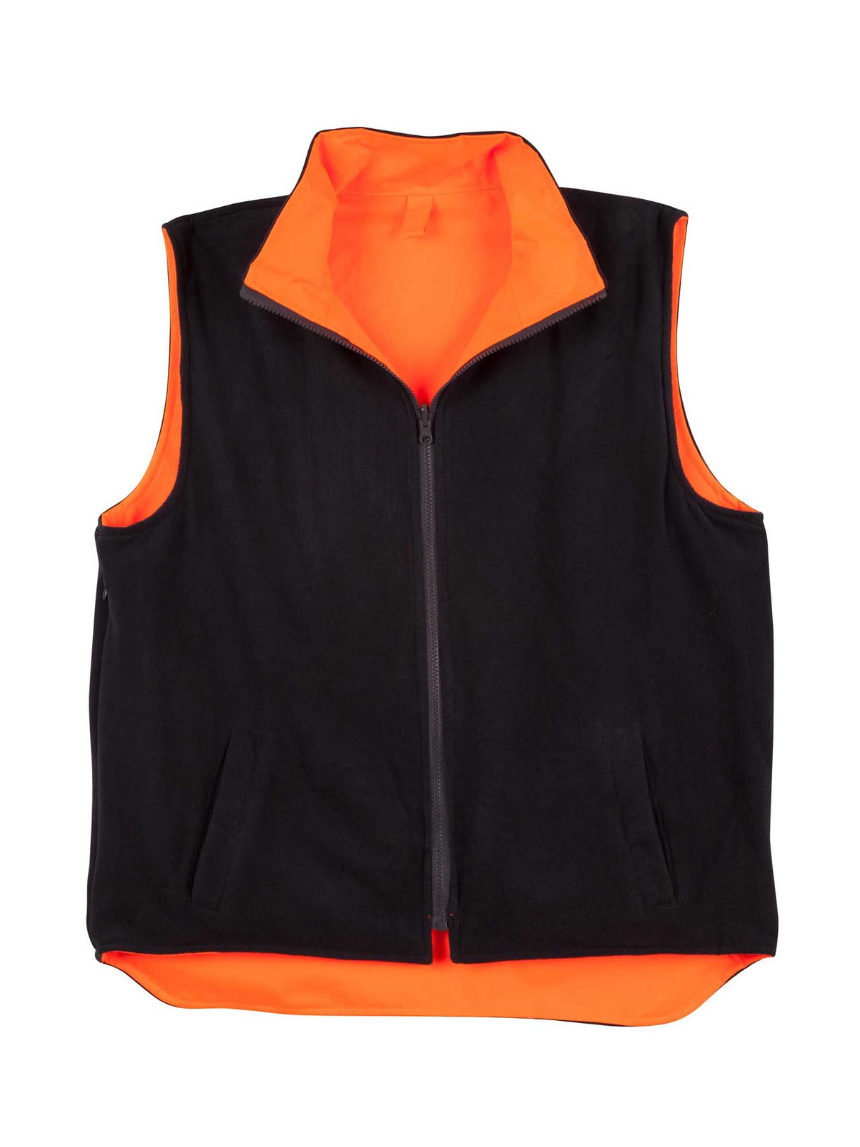 Mens Hi-Vis Reversible Safety Vest With 3M Tape