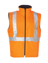 Mens Hi-Vis Reversible Safety Vest With 3M Tape