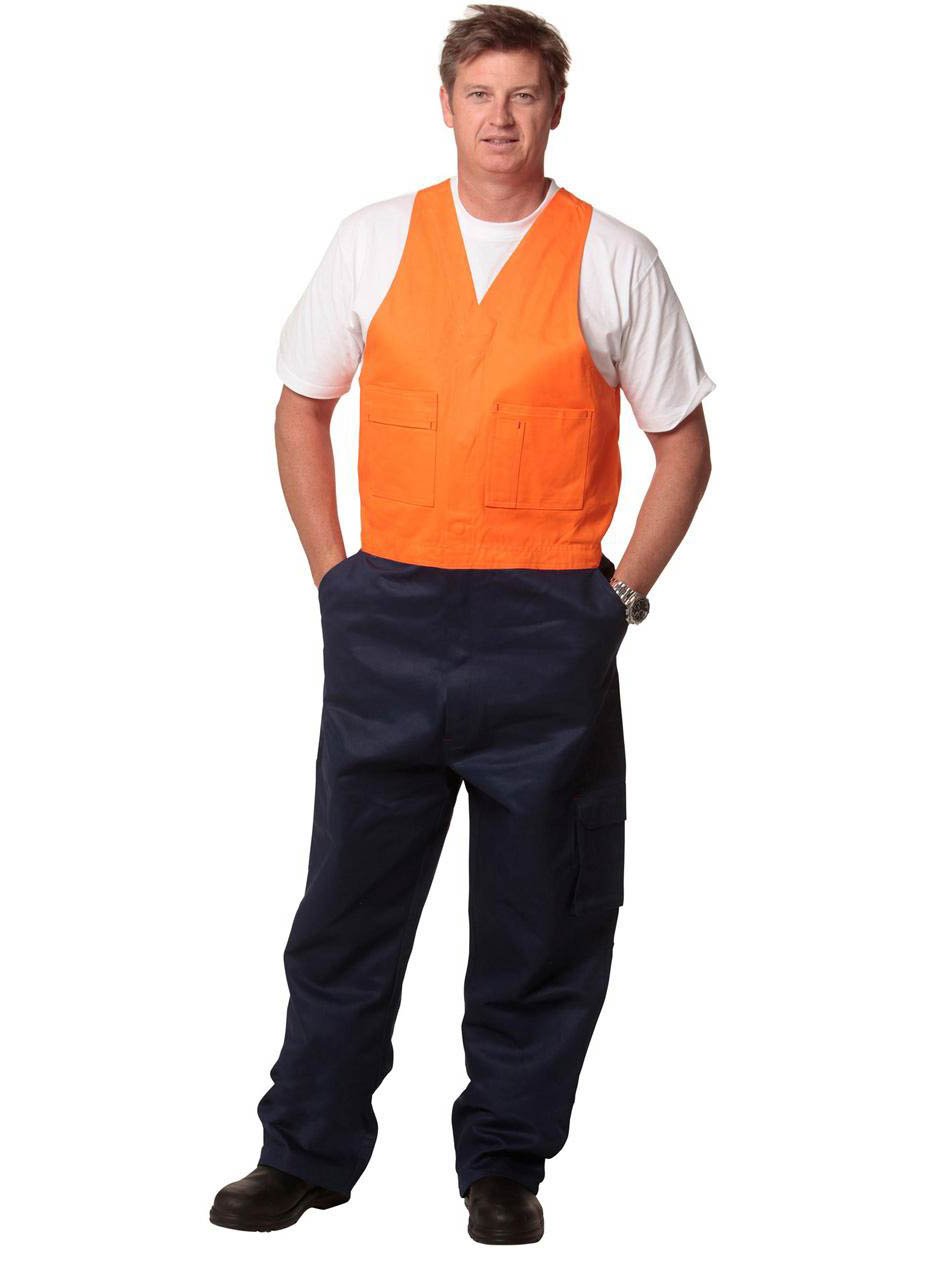 Mens Hi-Vis Action Back Overall