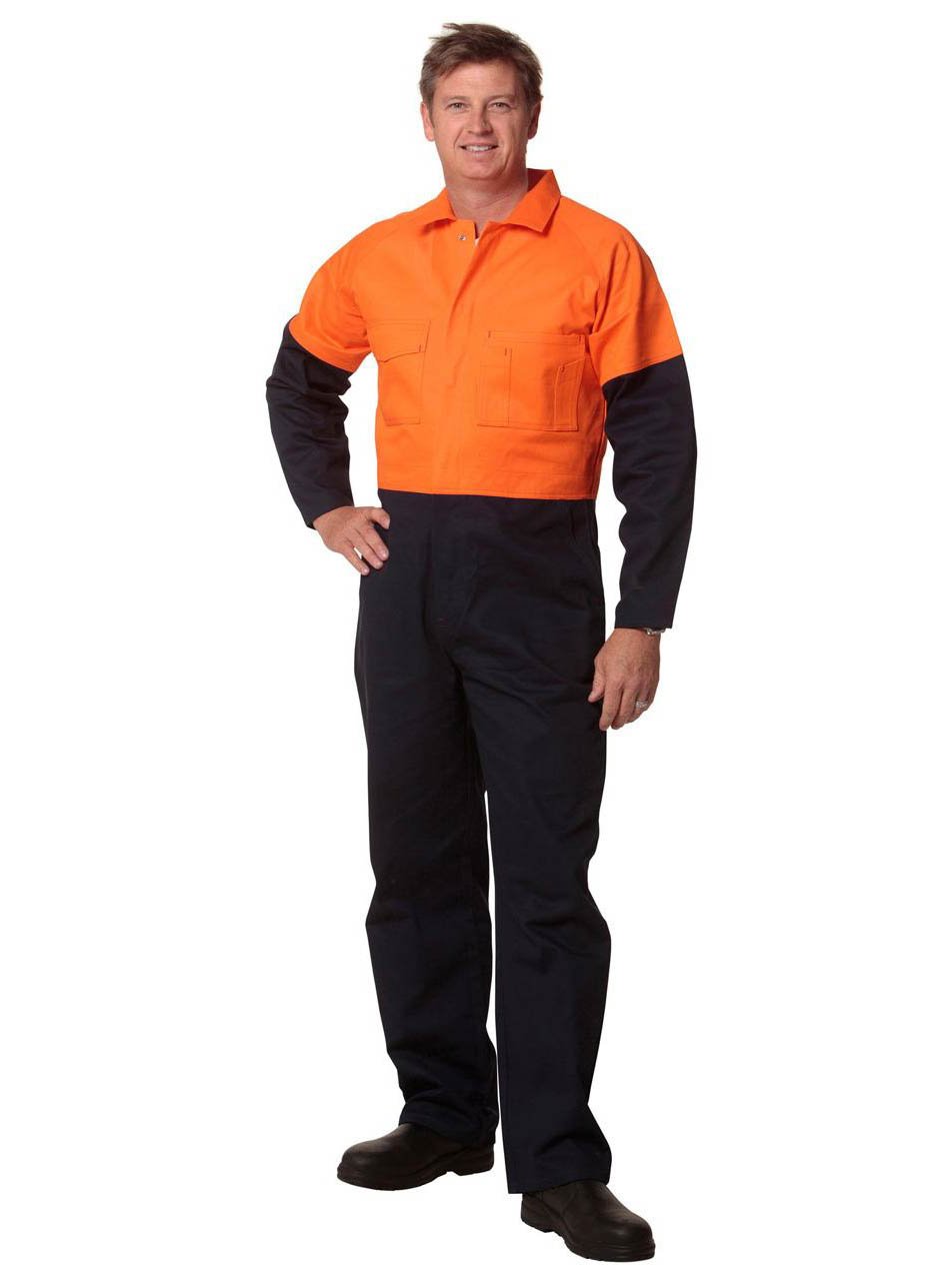 Mens Hi-Vis Two Tone Coverall