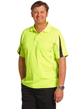 Mens Hi-Vis Legend Short Sleeve Polo