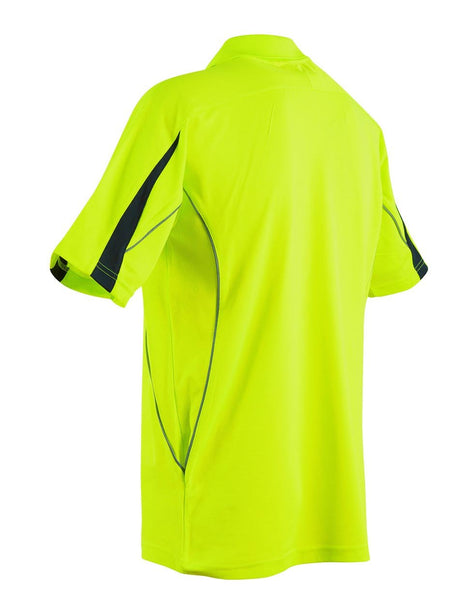 Mens Hi-Vis Legend Short Sleeve Polo