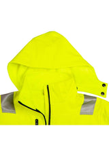 Unisex Hi-Vis Heavy Duty Softshell Jacket with Reflective Tapes